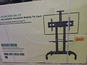 Height Adjustable Versatile Mobile Tv Cart