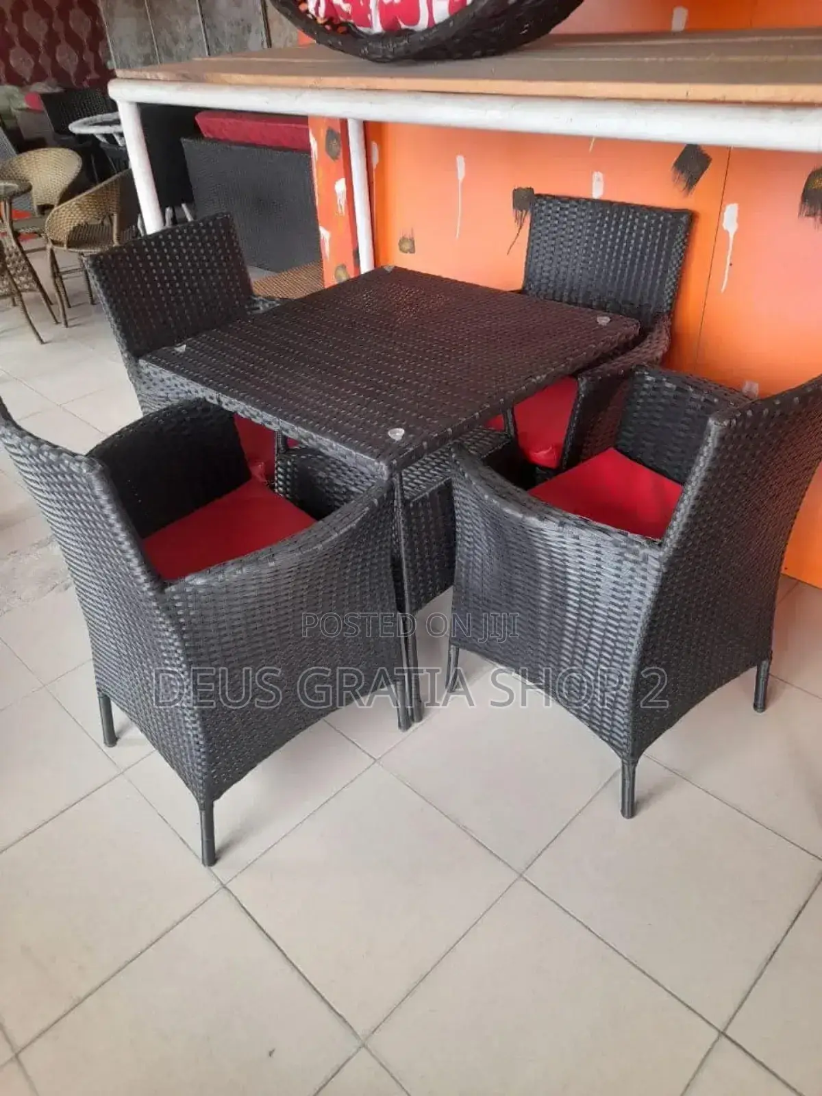 Big Boy Rattan Set for Bar