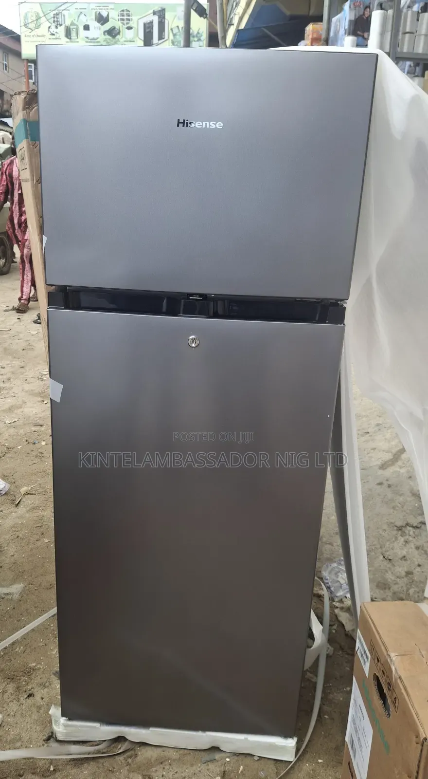 Hisense Double Door Refrigerator- Ref 205dr Silver