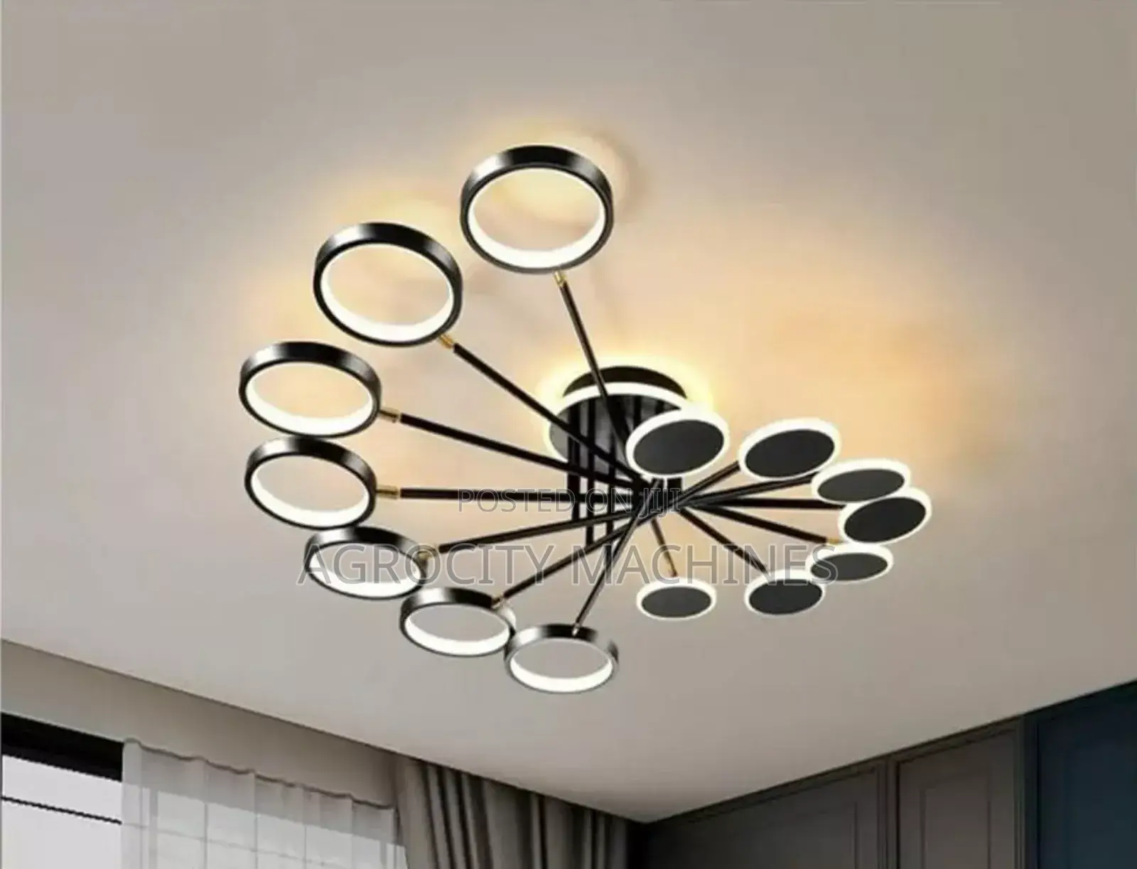 Modern Led 7 Hands Ceiling Chandelier Light.