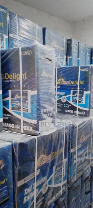220ah/12v Sun Delight Tall Tubular Battery, India Made 