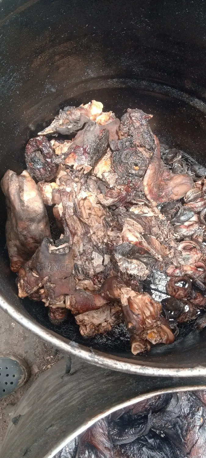 Cow Head, Leg, and Tail