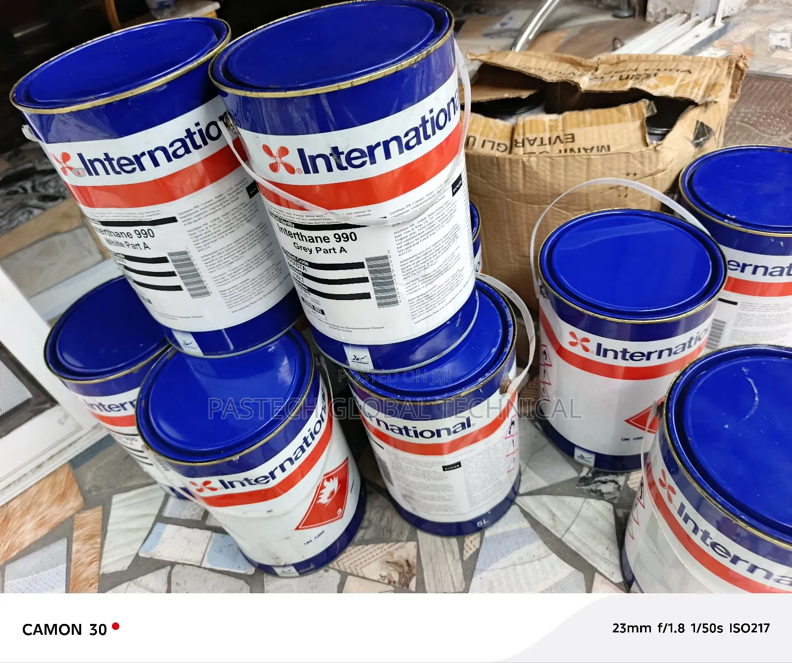 Interthane 990 Grey (Two-Component Paint)