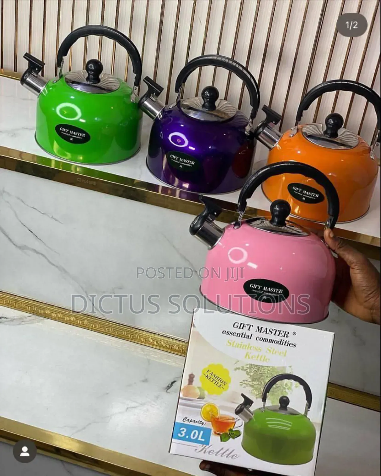 Colored Whistling Kettle