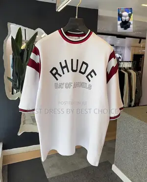 Photo - High Quality Luxury Rhude Bay Lightning Shirt