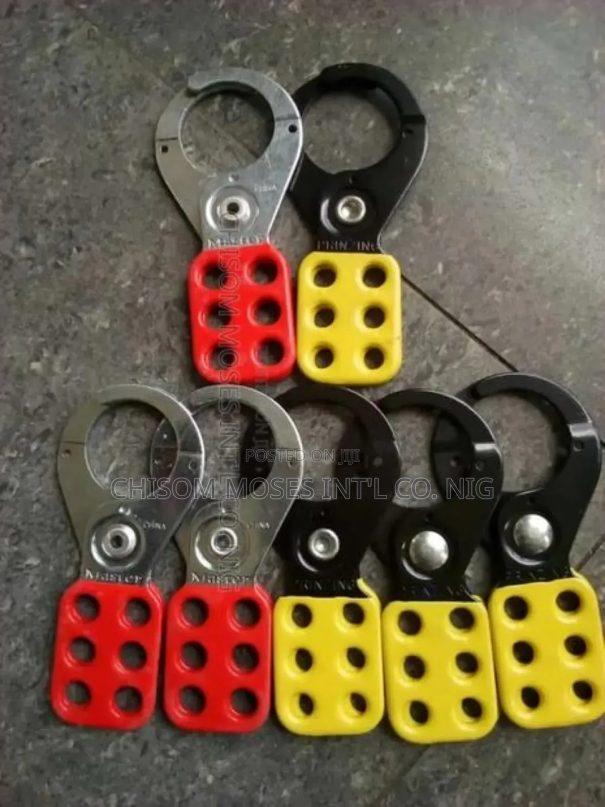 Master Lock Steel Lockout Hasps