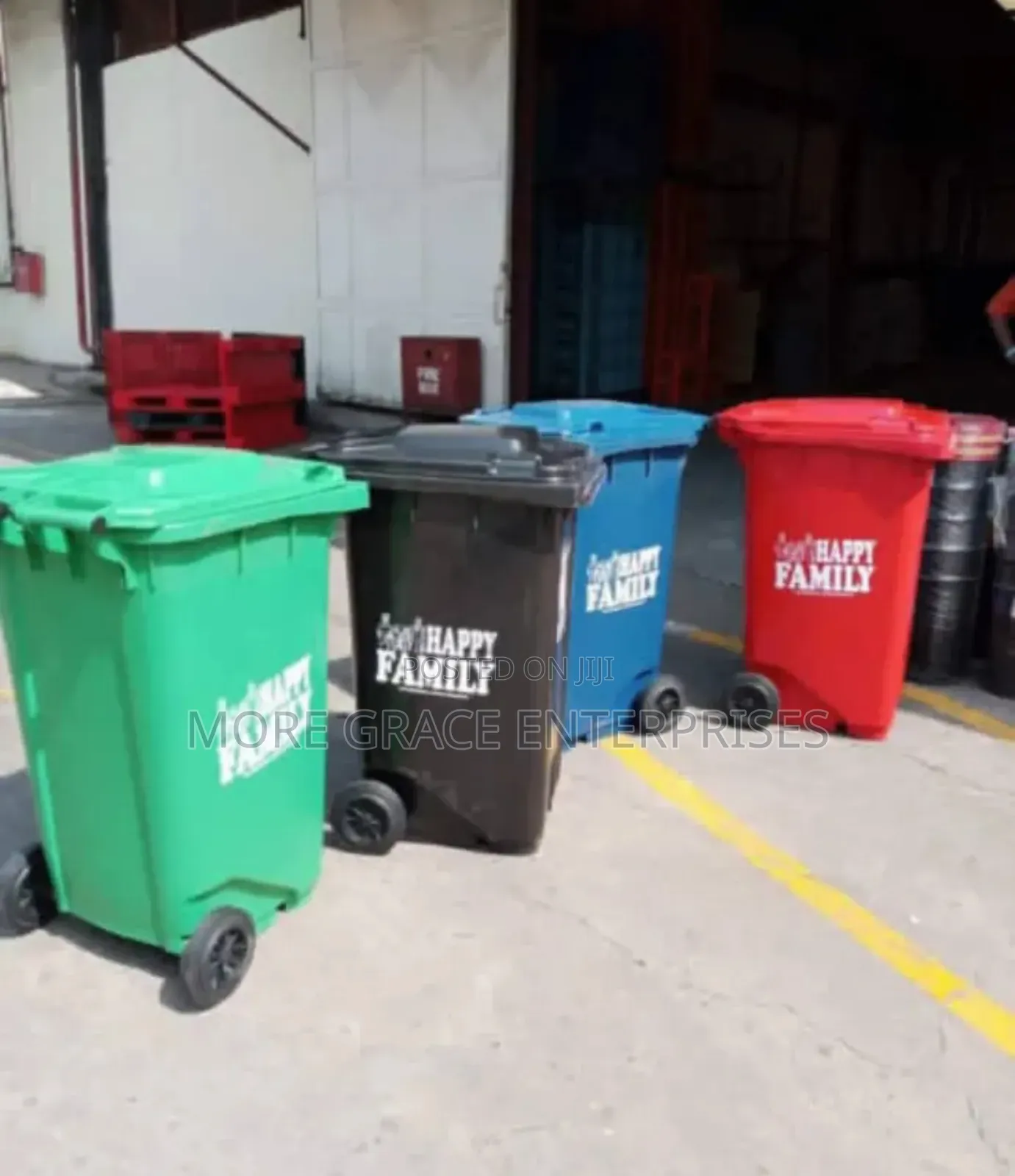 240 Litres Dustbin for Estate Waste Management