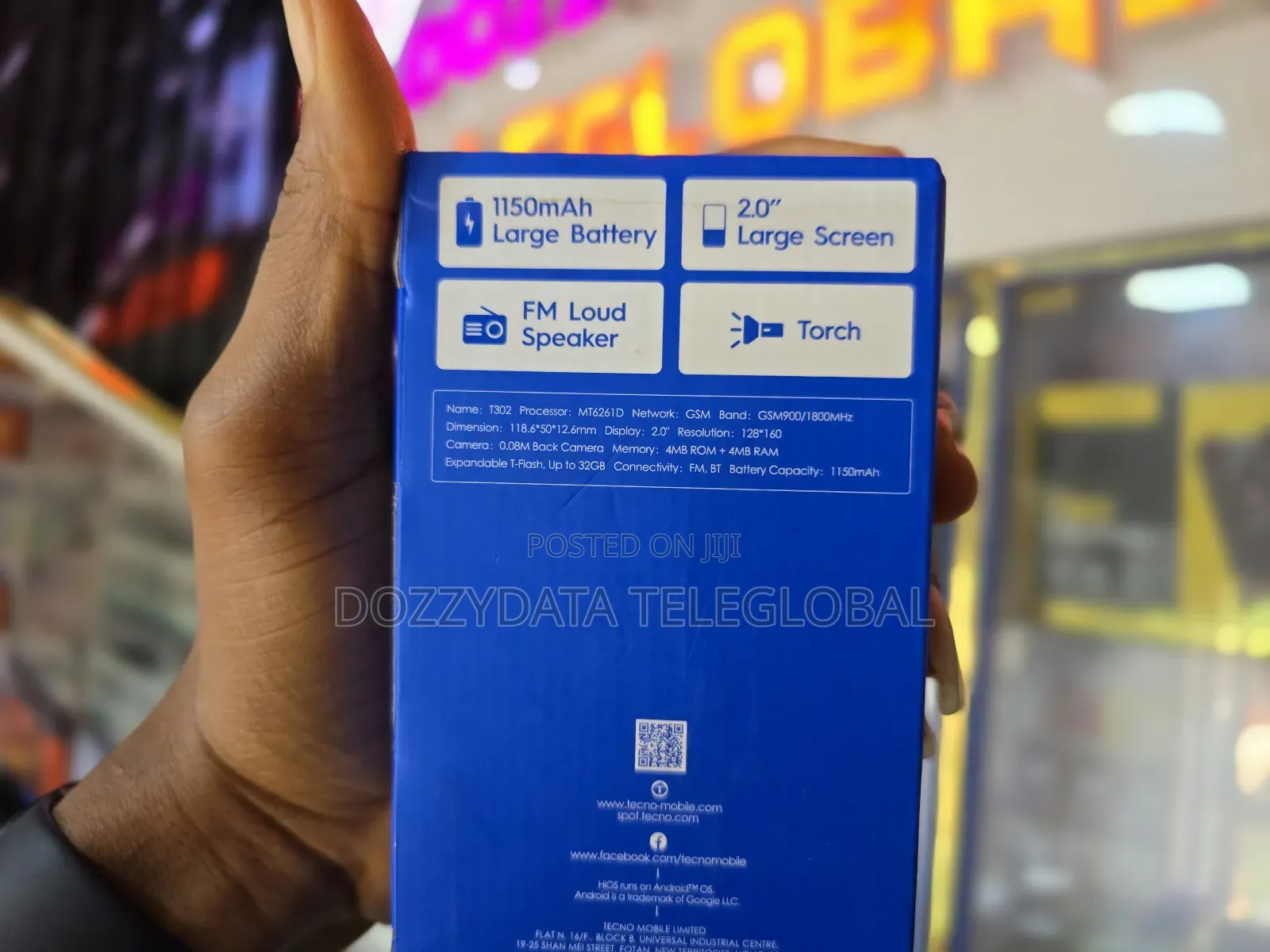 New Tecno T301