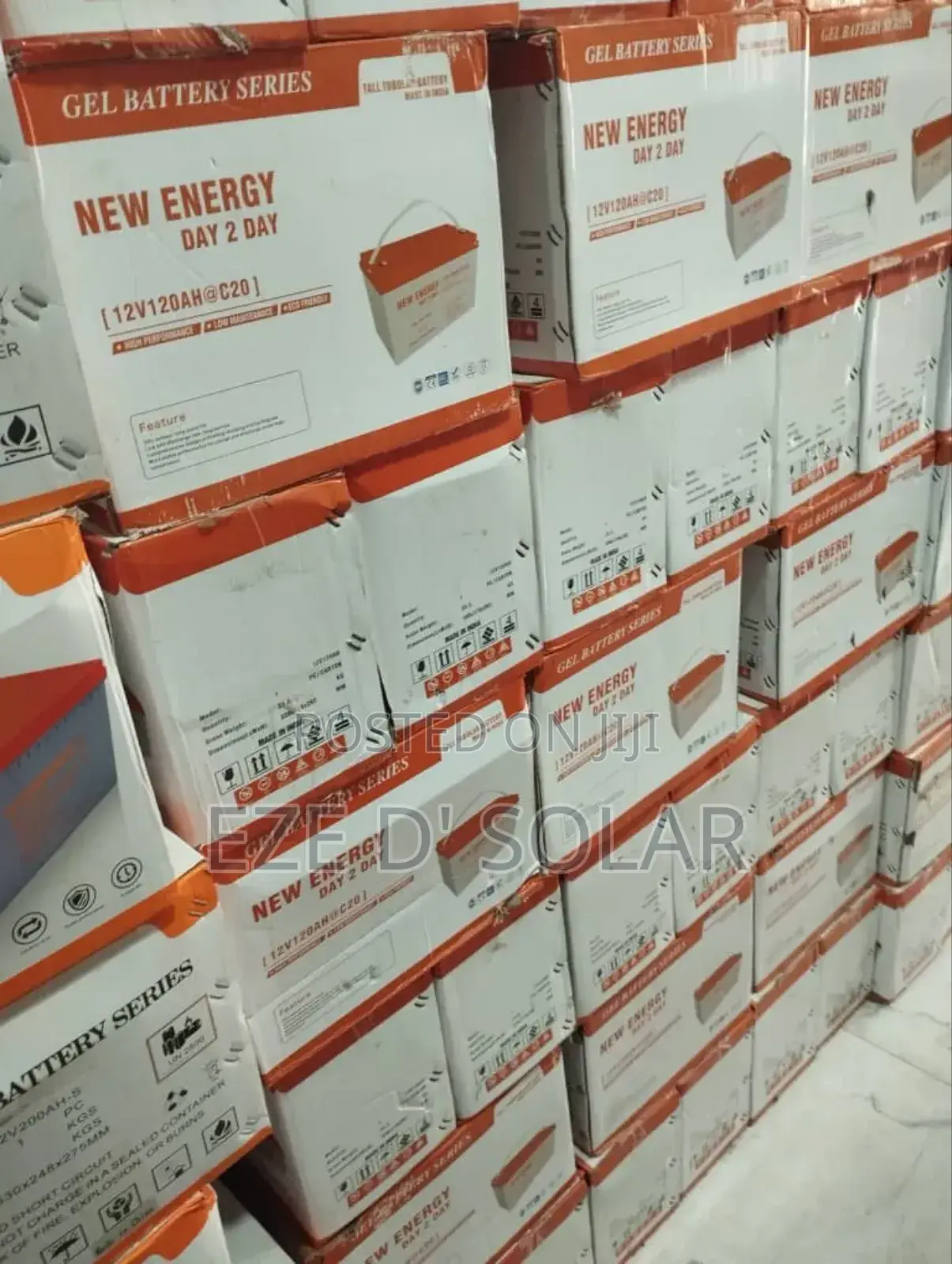 120ah New Energy Solar Battery