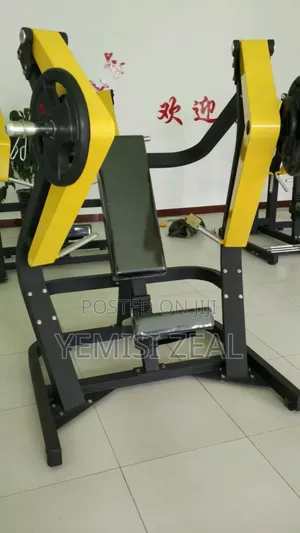 Olympic Shoulder Press Machine With Olympic Weight Plate