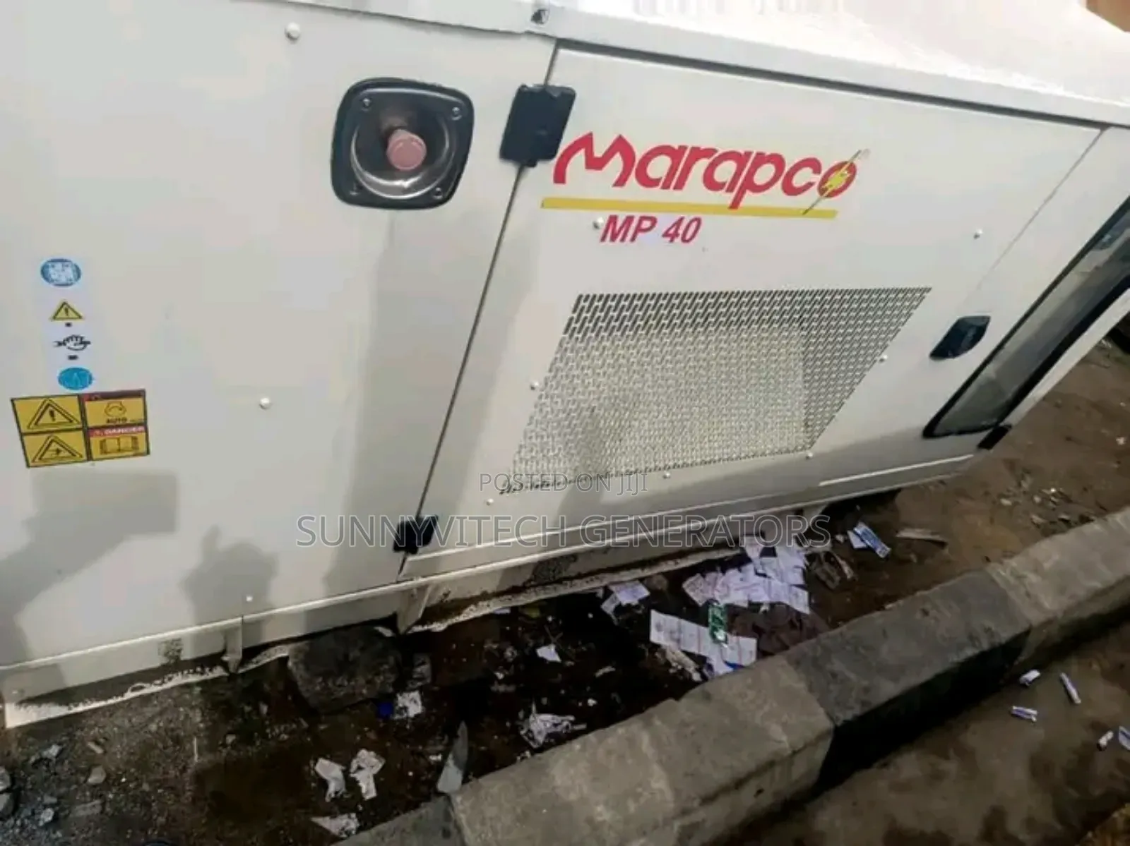 40kva 1000se Marapco Generator Perkins Super Silence Almost