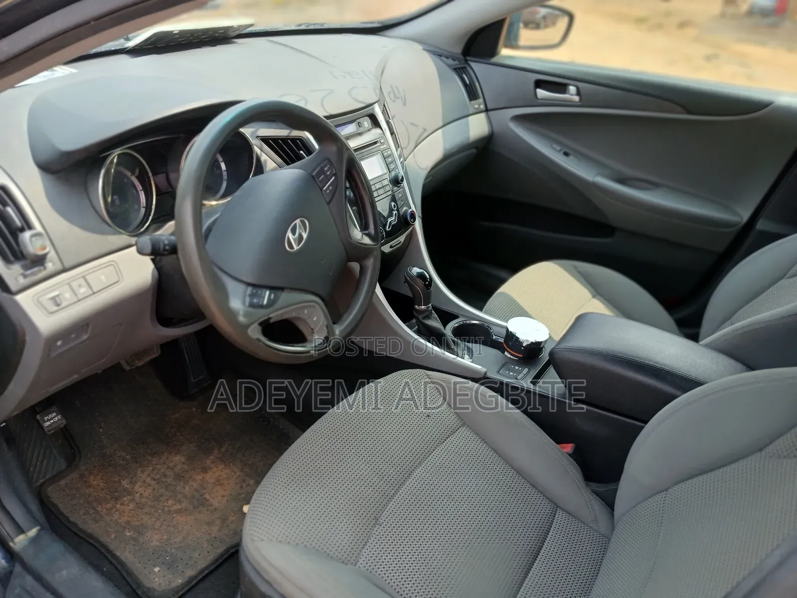Hyundai Sonata 2012 Black