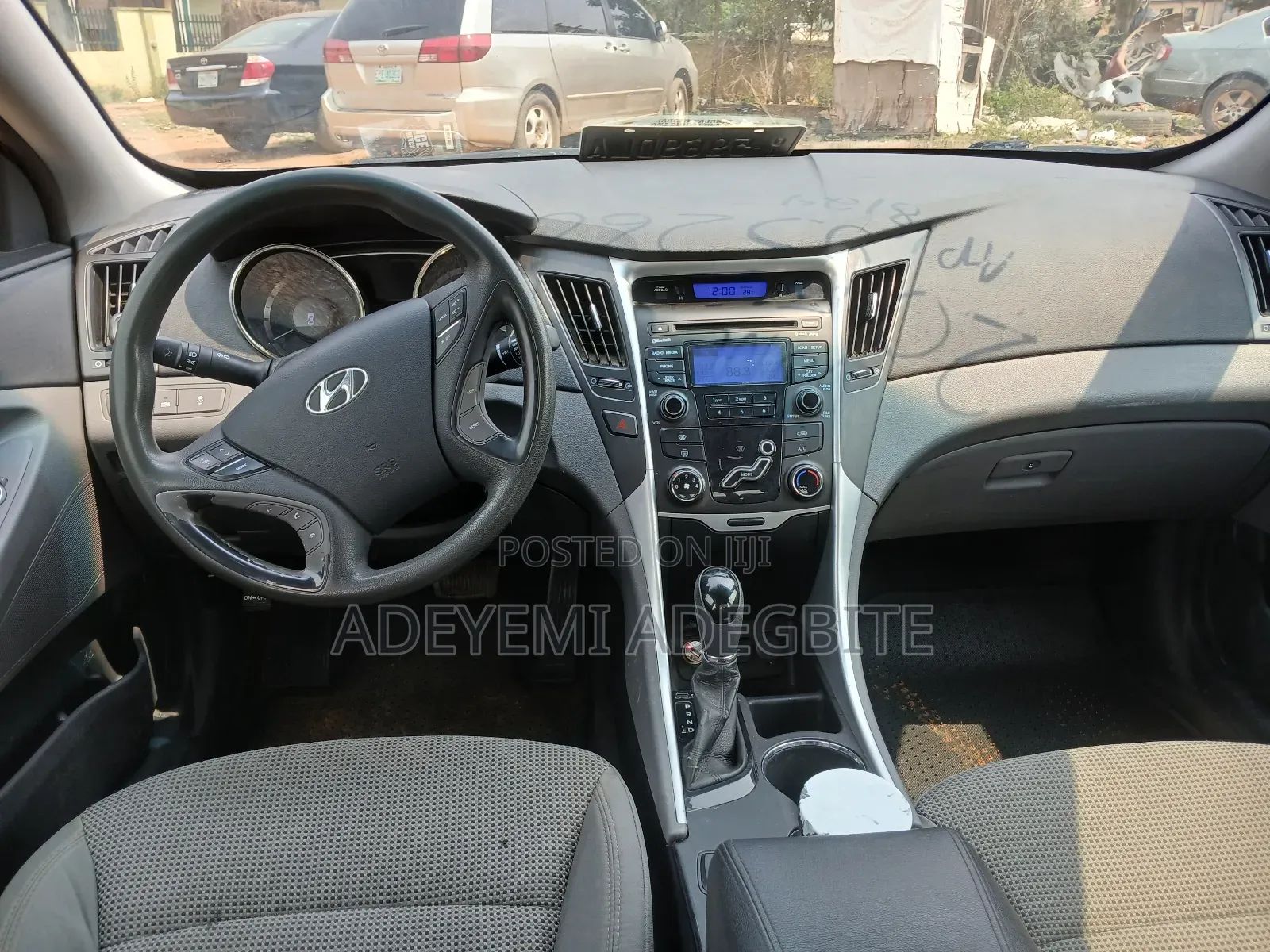 Hyundai Sonata 2012 Black