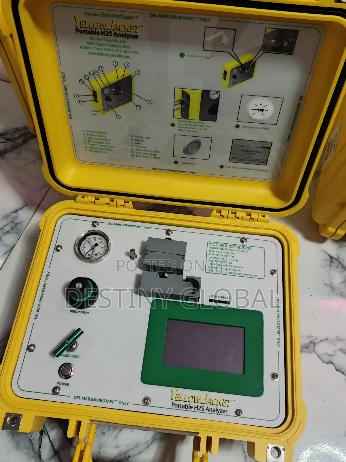 Yellow Jacket Portable H2s Analyzer