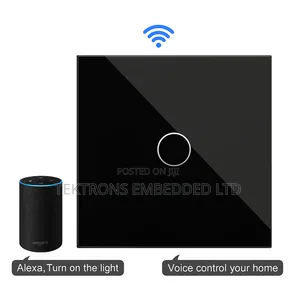 Photo - 1 Gang Smart Tuya Switch Voice Control With Alexa and Google
