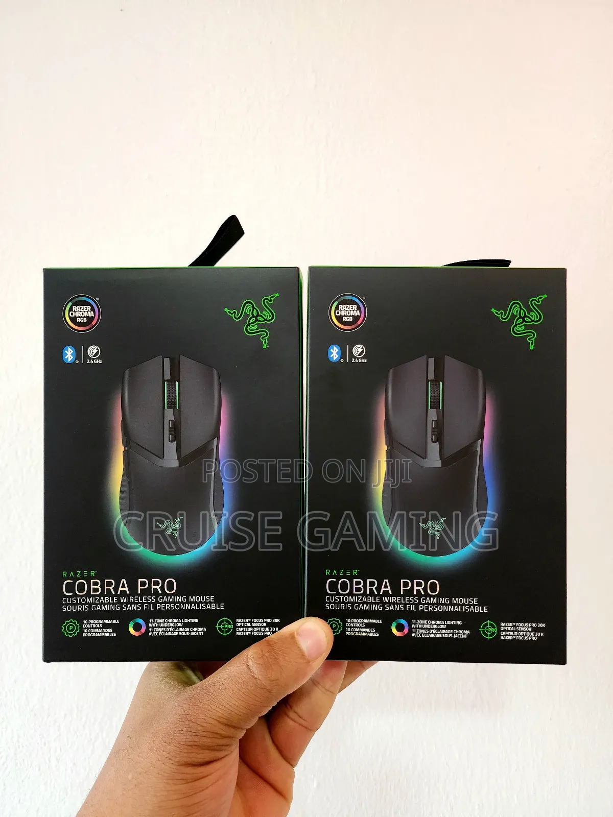 Razer Cobra Pro Wireless RGB Gaming Mouse