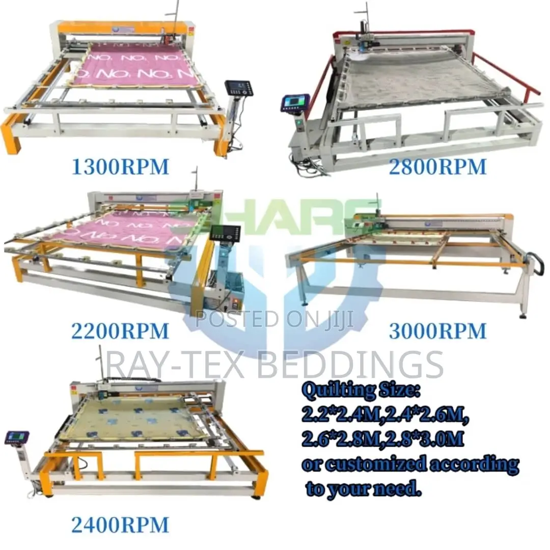 Computerised Automatic Quilting Machine