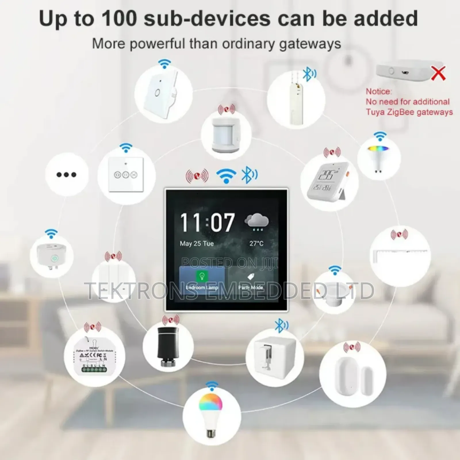 Smart Home Automation Touch Screen Control Panel
