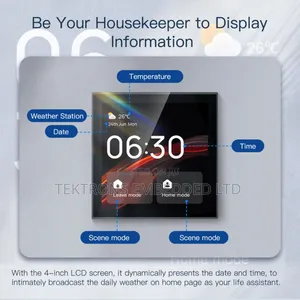 Smart Home Automation Touch Screen Control Panel