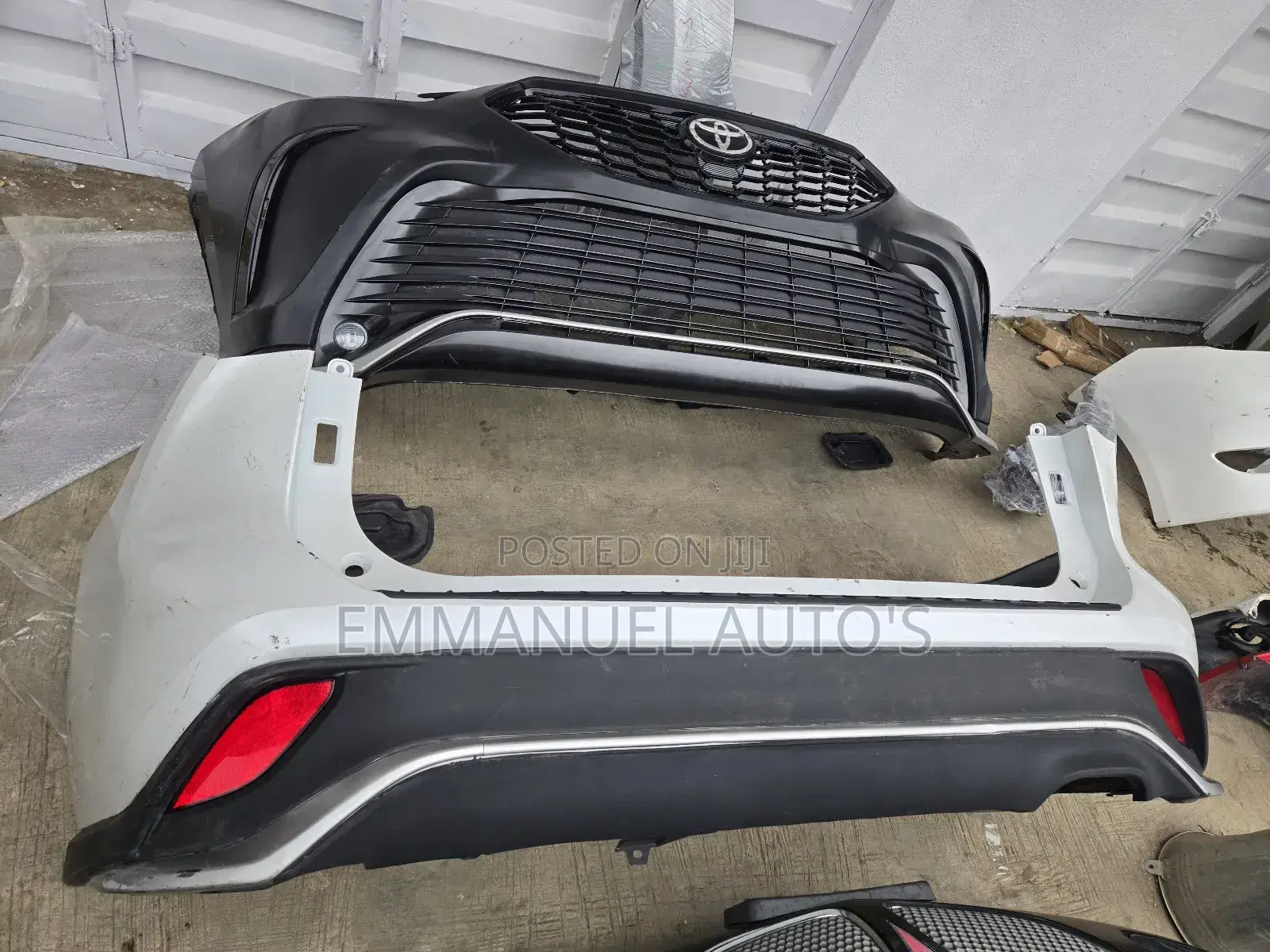 Front and Back Bumper Highlander 2022