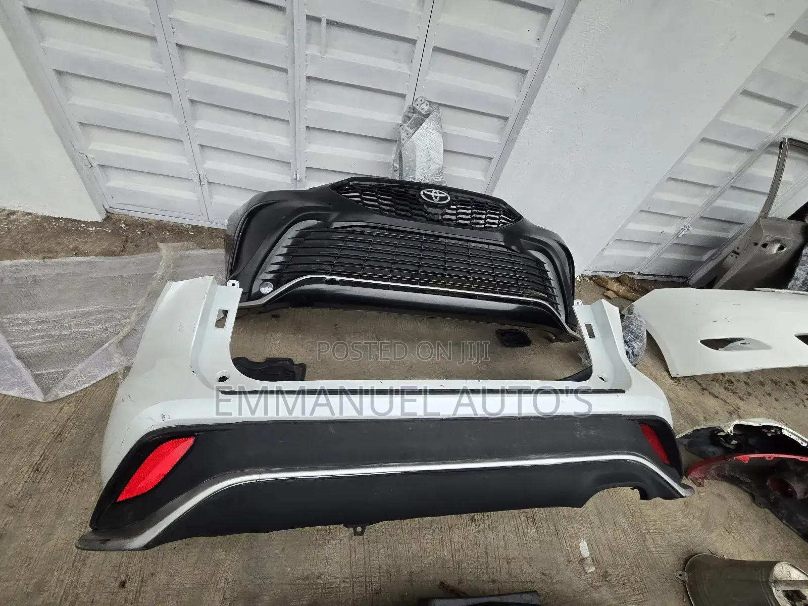 Front and Back Bumper Highlander 2022