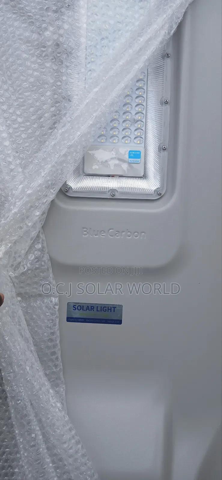 100watts Solar Blue Carbon Light