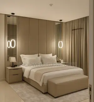Luxury Bed Frame With Ottoman
