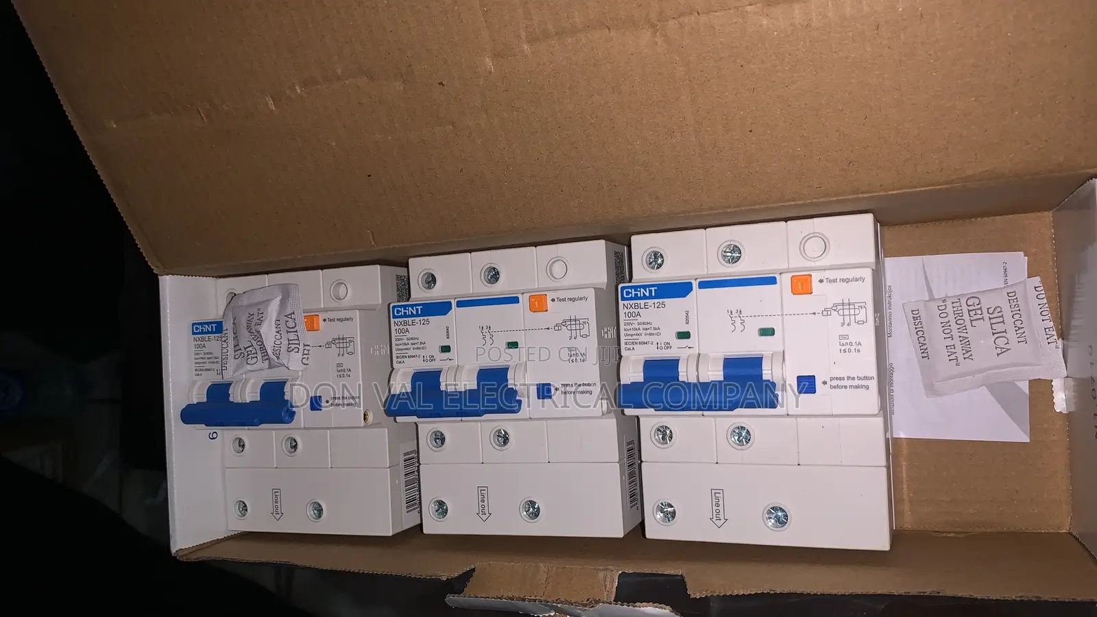 100amp 2pole Rcbo Chint Breaker