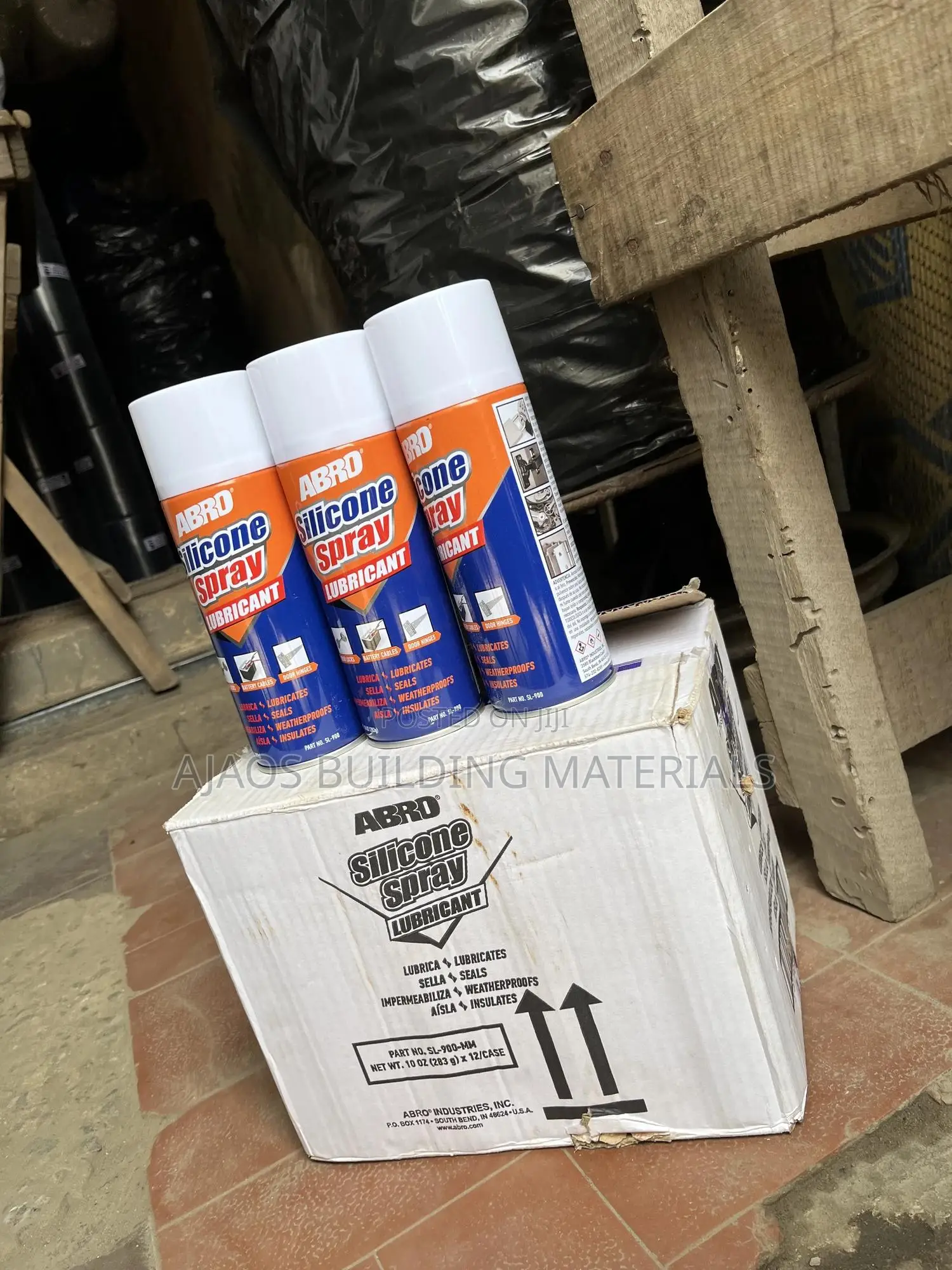 Abro Silicone Spray Lubricant