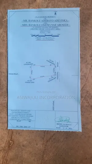 2 Plot of Land at Oto-Oto Village, Ogun State