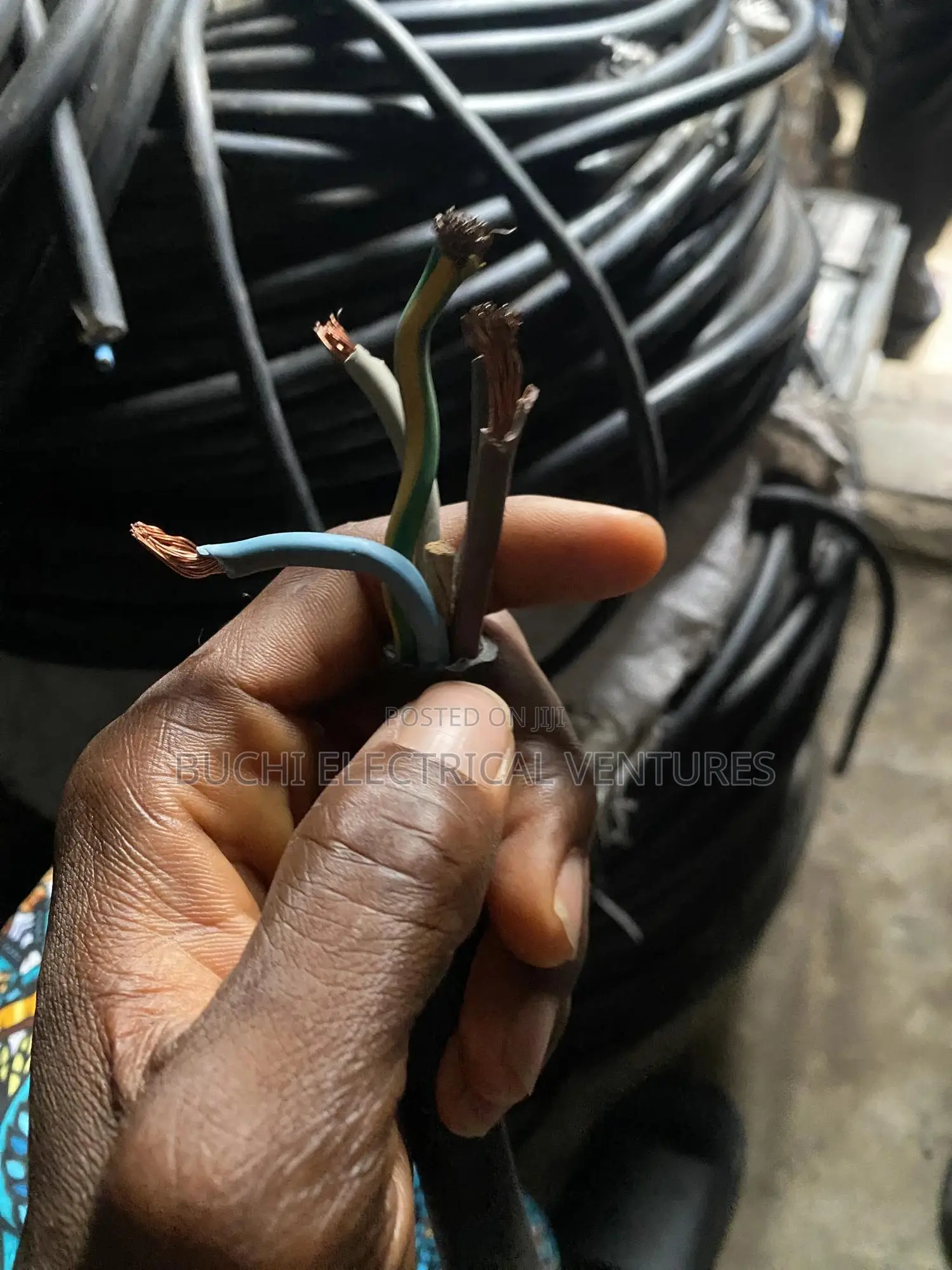 6mm 5core Flexible Cable