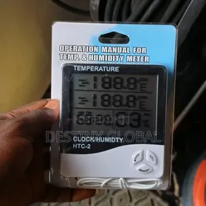 Operaton Manual For Temp. & Humidity Meter Temperature