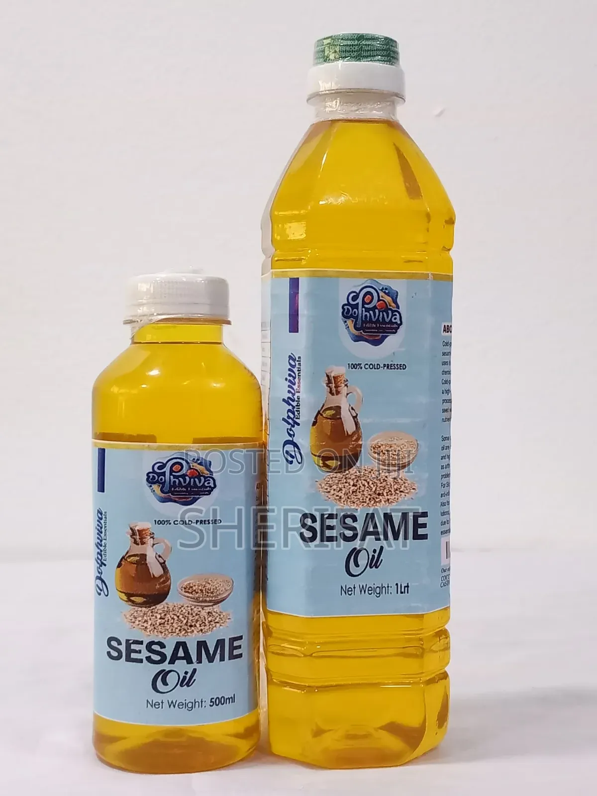 1 Litre Cold Pressed Pure Sesame Oil