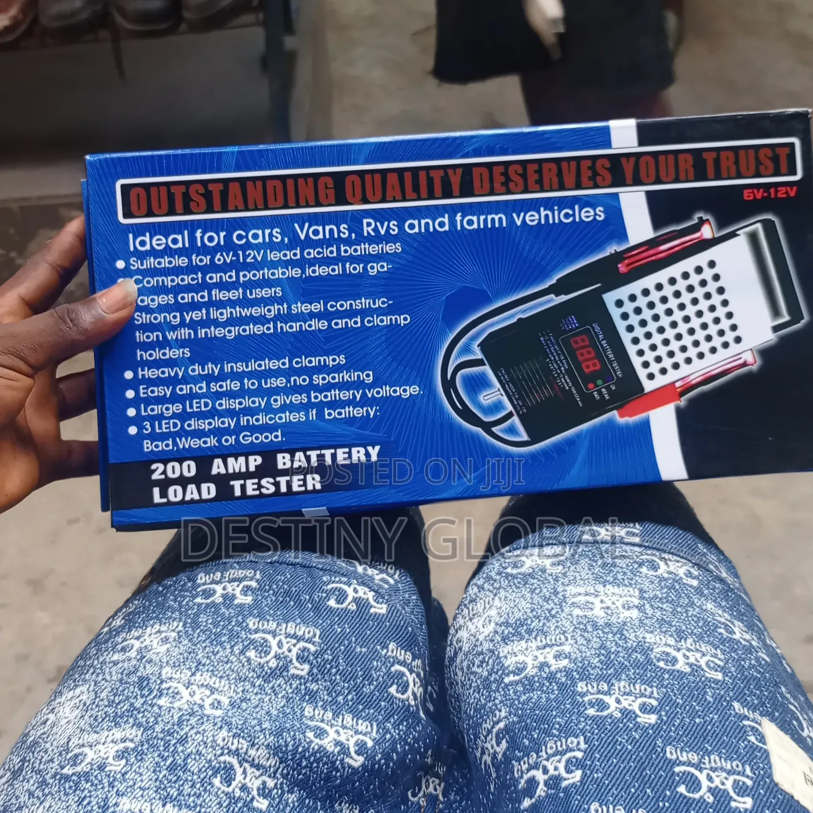 200 Amp Battery Load Tester