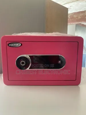 Pink Bissa Electronic Safe Fingerprint