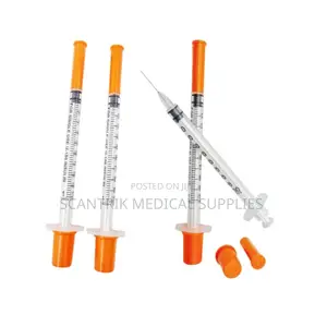 Meditrust 1ml Syringe for Insulin Use