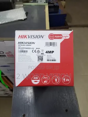 Hikvision4mp Smart Hybrid Light Fixed Bulletds-2cd1043g2-Liu
