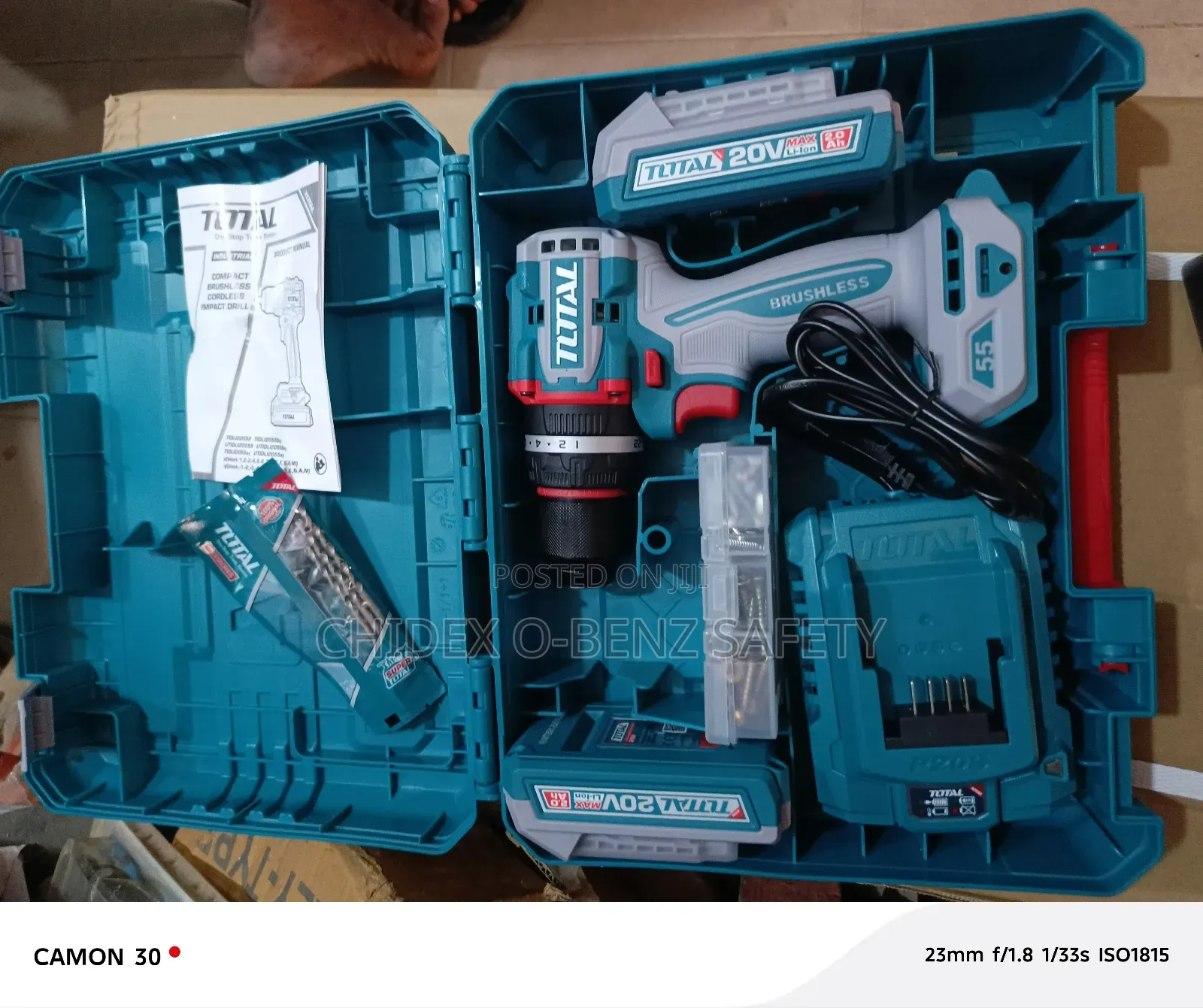 20v Total Cordless Hammer Drill