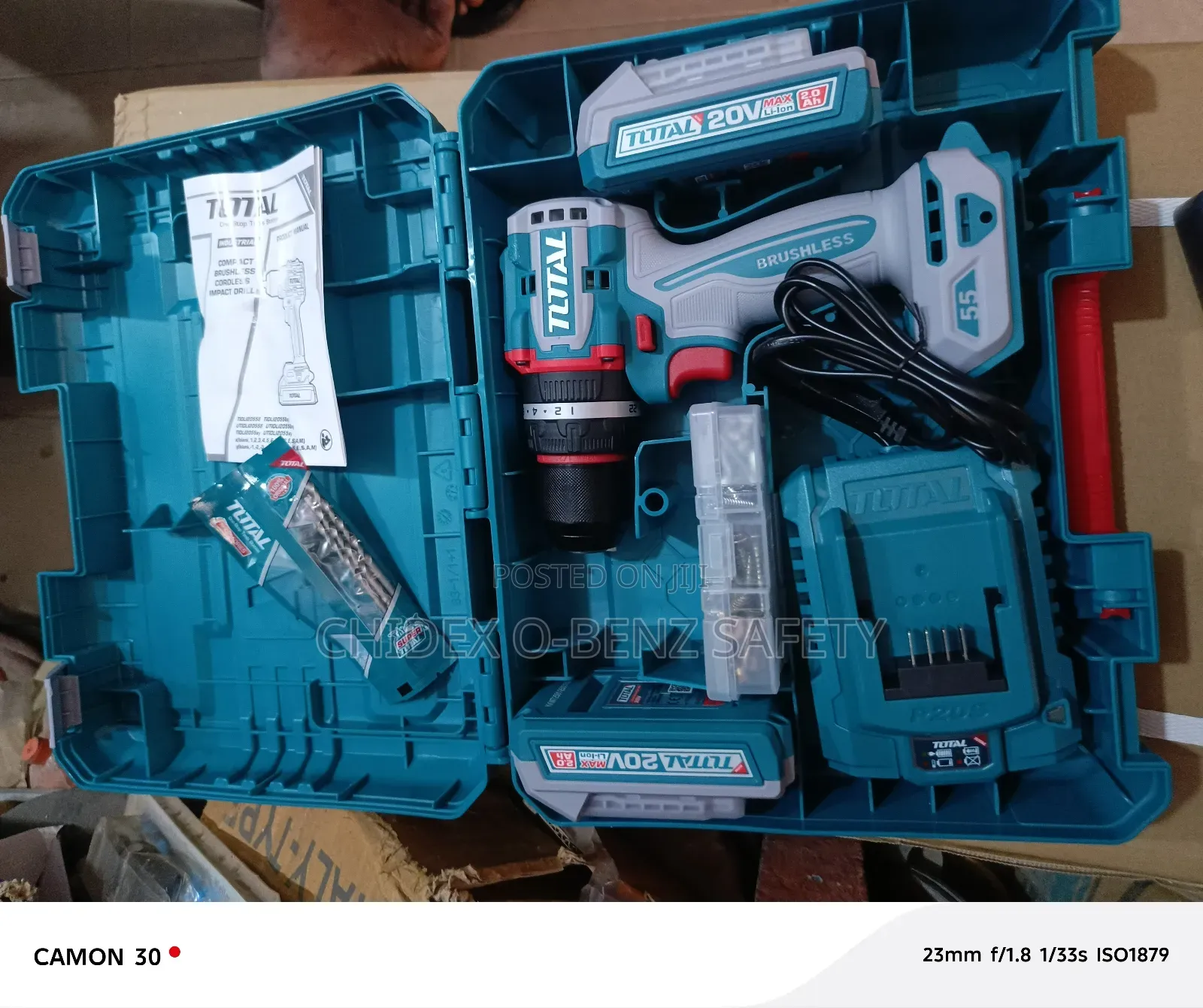 20v Total Cordless Hammer Drill