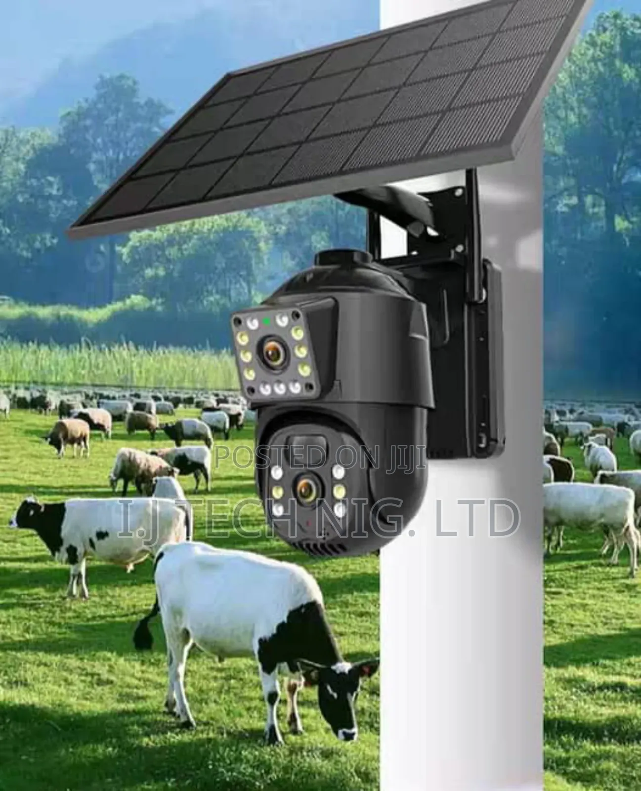 V380pro Double Camera 4g Solar Camera