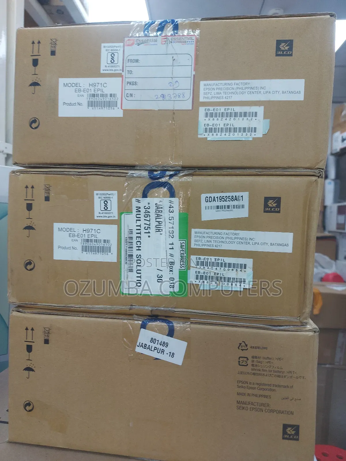 Epson Eb-E01 3lcd Projector