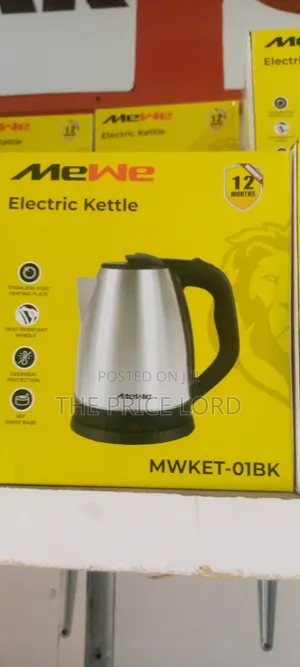 Mewe Electric Kettle 01bk
