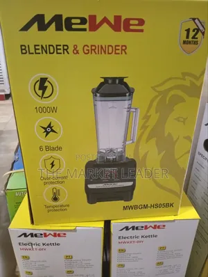 Mewe Blender Grinder Hs05bk