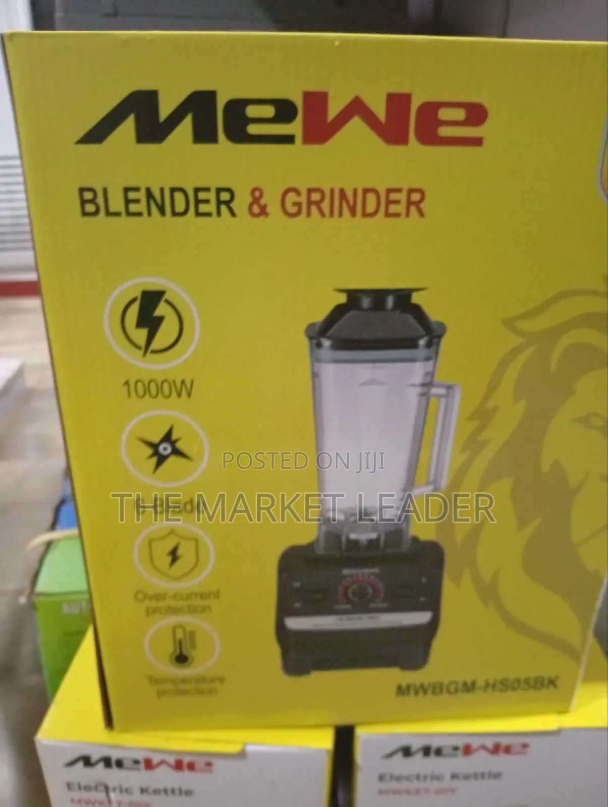 Mewe Blender Grinder Hs05bk