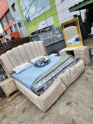 Standard 6by6 Padded Bed With Complete Accessories.
