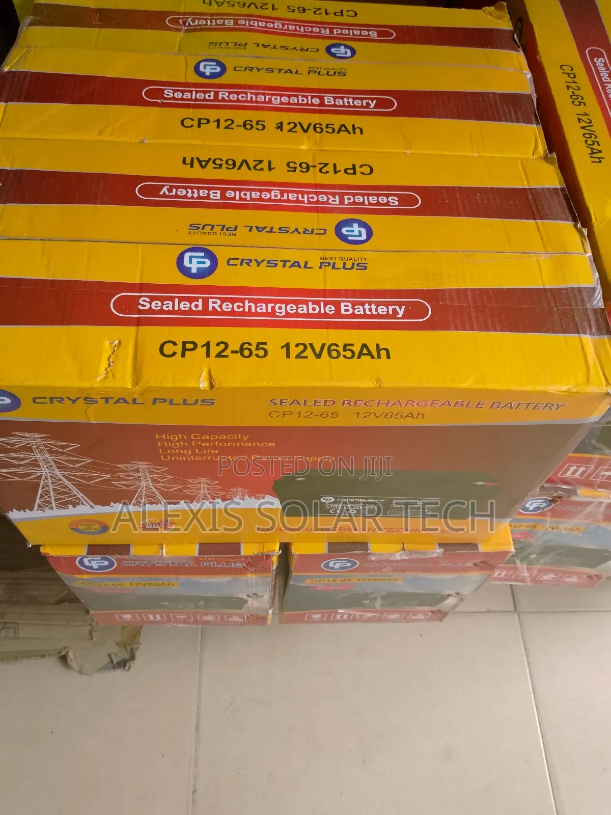 Crystal Plus 65ah 12v Battery