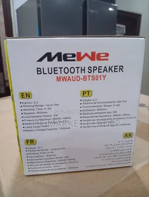 Mewe Bluetooth Speaker Bts01y