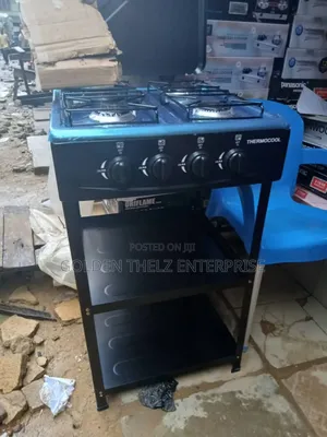 Thermocool Standing 4 Burner Gas With Cover