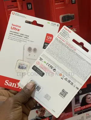 Sandisk Ultra 128gb Microsd 100mb/S Speed Memory Card