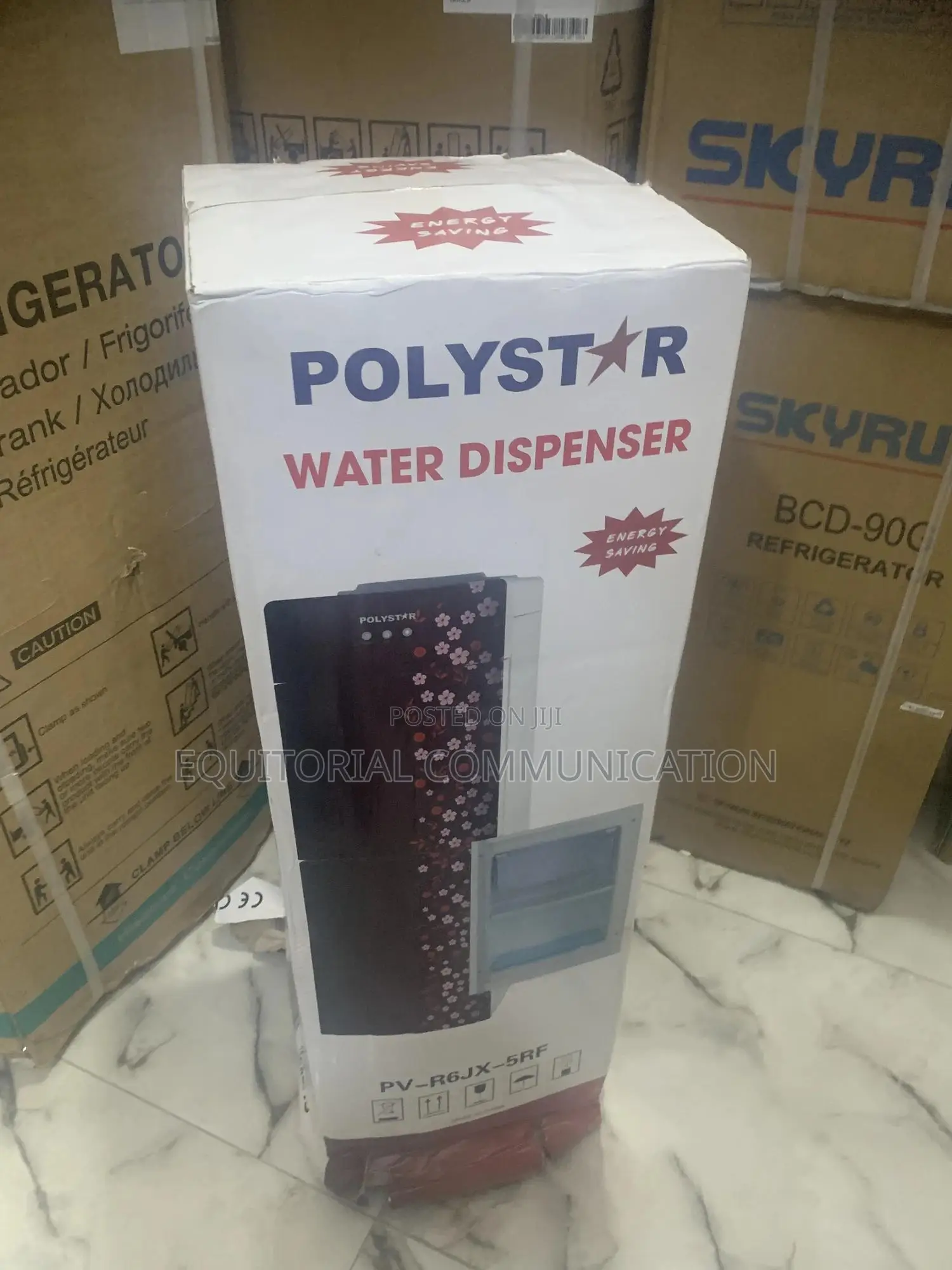 Polystar Pv-R6jx-5rf Fridge + Dispenser Combo Unit